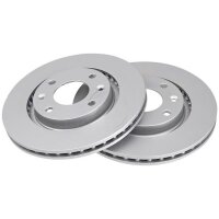 2 brake discs ventilated Ø 266 mm 22 mm A.B.S. for...
