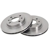 2 brake discs ventilated Ø 239 mm 20 mm A.B.S. for...