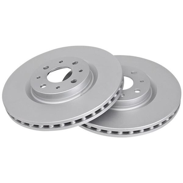 2 brake discs ventilated Ø 281 mm 26 mm A.B.S. for e.g. ALFA ROMEO MITO