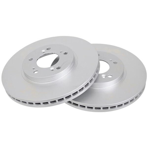 2 brake discs ventilated Ø 300 mm 28 mm A.B.S. for HONDA ACCORD and others