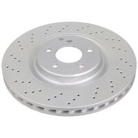 2 brake discs perforated Ø 345 mm 30 mm A.B.S. for...