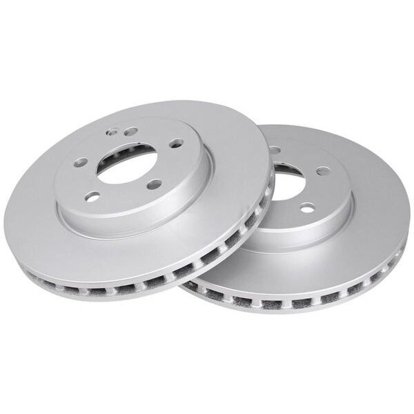 2 brake discs ventilated Ø 295 mm 28 mm A.B.S. for MB E-CLASS and others