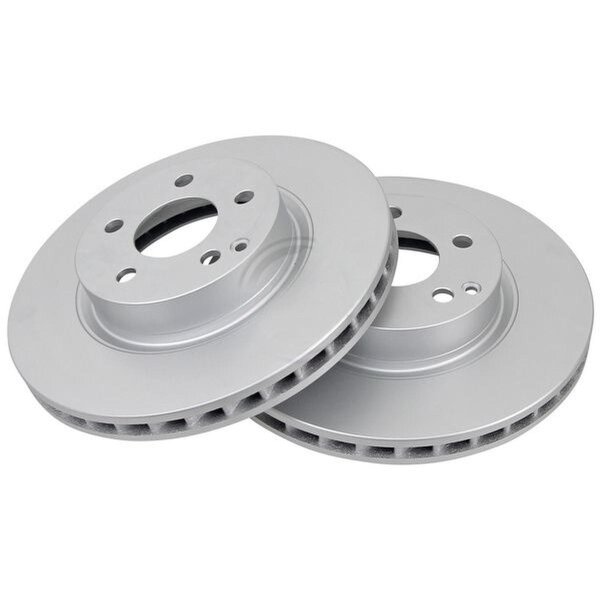 2 brake discs ventilated Ø 312 mm 28 mm A.B.S. for MB E-CLASS and others