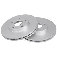 2 brake discs ventilated Ø 278 mm 24 mm A.B.S. for...