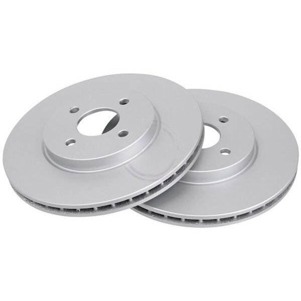 2 brake discs ventilated Ø 300 mm 24 mm A.B.S. for FORD FOCUS and others