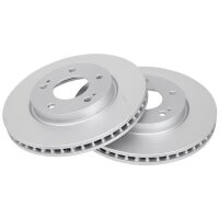 2 brake discs ventilated Ø 276 mm 26 mm A.B.S. for...