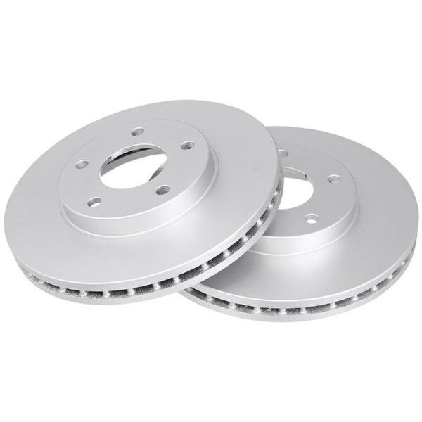 2 brake discs ventilated Ø 280 mm 28 mm A.B.S. for NISSAN X-TRAIL and others