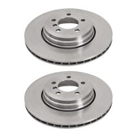 2 brake discs ventilated Ø 345 mm 24 mm A.B.S. for...