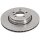 2 brake discs ventilated Ø 345 mm 24 mm A.B.S. for BMW 7 Series and others