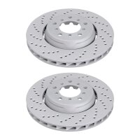 2 brake discs two-piece Ø 325 mm 28 mm A.B.S. for...