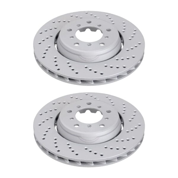 2 brake discs two-piece Ø 325 mm 28 mm A.B.S. for BMW 3 Series and others