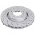 2 brake discs two-piece Ø 325 mm 28 mm A.B.S. for BMW 3 Series and others