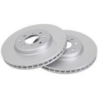 2 brake discs ventilated Ø 282 mm 25 mm A.B.S. for...