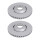 2 brake discs two-piece Ø 334 mm 32 mm A.B.S. for VW PASSAT and others