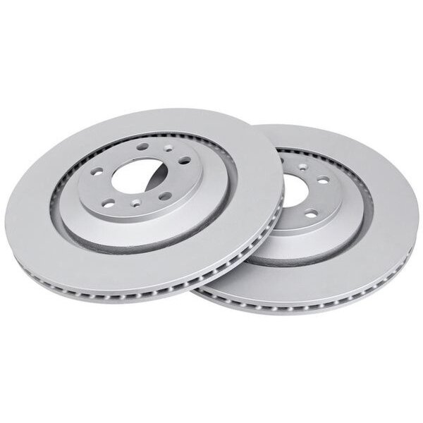 2 brake discs ventilated Ø 335 mm 22 mm A.B.S. for AUDI A8 and others