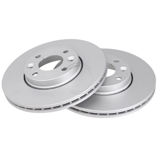 2 brake discs ventilated Ø 260 mm 22 mm A.B.S. for RENAULT CLIO and others