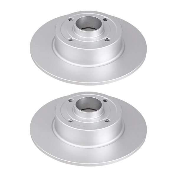 2 Bremsscheiben voll Ø 240 mm 8 mm A.B.S. für u.a. RENAULT CLIO