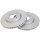 2 brake discs ventilated Ø 280 mm 26 mm A.B.S. for HYUNDAI ELANTRA and others