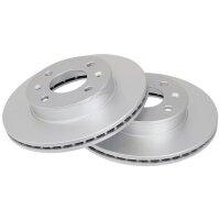 2 brake discs ventilated Ø 240 mm 19 mm A.B.S. for...