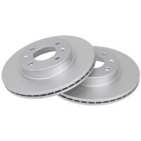 2 brake discs ventilated Ø 256 mm 19 mm A.B.S. for...