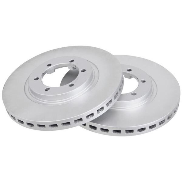 2 brake discs ventilated Ø 280 mm 27 mm A.B.S. for HYUNDAI TERRACAN