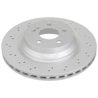 2 brake discs perforated ventilated Ø 330 mm 26 mm...