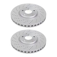 2 brake discs ventilated Ø 330 mm 32 mm A.B.S. for...