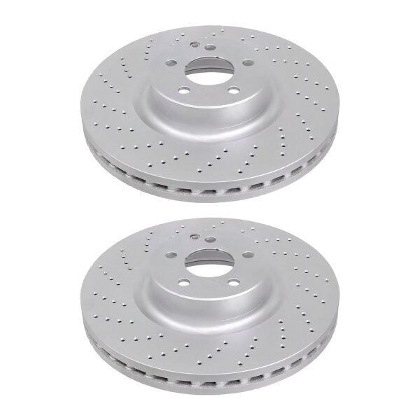 2 Bremsscheiben gelocht belüftet Ø 360 mm 36 mm A.B.S. für u.a. MB S-KLASSE