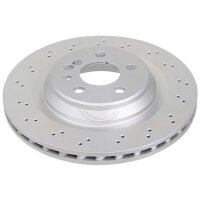 2 brake discs perforated ventilated Ø 330 mm 26 mm...