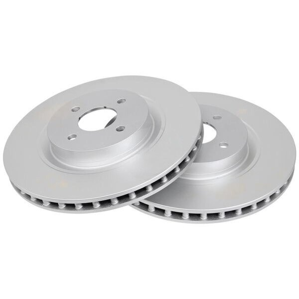 2 brake discs ventilated Ø 324 mm 28 mm A.B.S. for FORD FOCUS