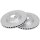 2 brake discs ventilated Ø 324 mm 28 mm A.B.S. for FORD FOCUS