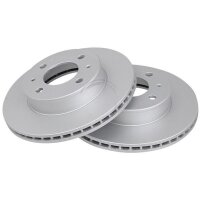 2 brake discs ventilated Ø 241 mm 19 mm A.B.S. for...