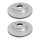 2 brake discs ventilated Ø 348 mm 30 mm A.B.S. for BMW 7 Series and others