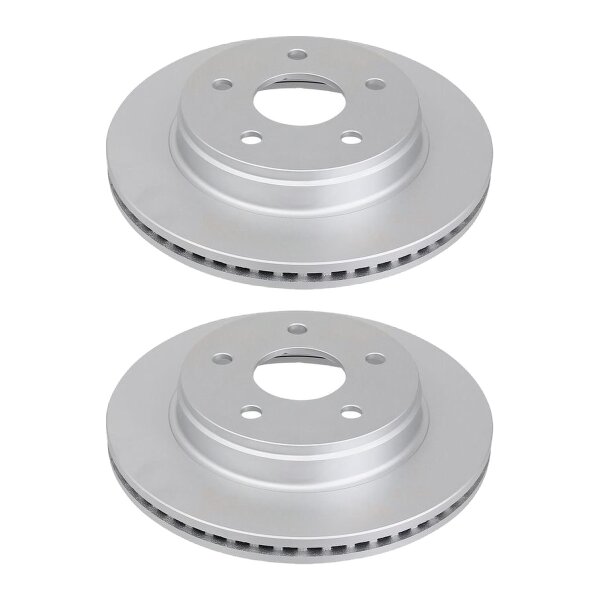 2 brake discs ventilated Ø 336 mm 28 mm A.B.S. for DODGE RAM 1500 and others