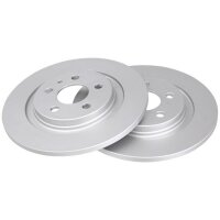 2 brake discs full Ø 272 mm 12 mm A.B.S. for...