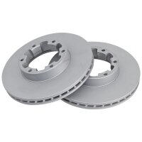 2 brake discs ventilated Ø 263 mm 24 mm A.B.S. for...