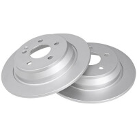 2 brake discs full Ø 296 mm 10 mm A.B.S. for...