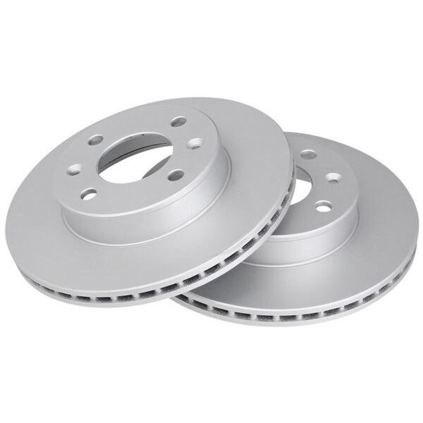 2 brake discs ventilated Ø 241 mm 18 mm A.B.S. for HYUNDAI i10 and others