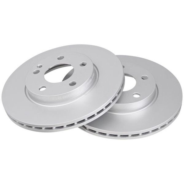 2 brake discs ventilated Ø 276 mm 22 mm A.B.S. for MB B-CLASS and others