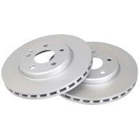 2 brake discs ventilated Ø 288 mm 25 mm A.B.S. for...
