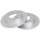2 brake discs full Ø 258 mm 10 mm A.B.S. for KIA CERATO and others