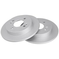 2 brake discs full Ø 234 mm 10 mm A.B.S. for...