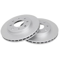 2 brake discs ventilated Ø 256 mm 24 mm A.B.S. for...