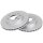 2 brake discs ventilated Ø 256 mm 24 mm A.B.S. for e.g. MITSUBISHI SPACE