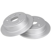 2 Bremsscheiben voll Ø 258 mm 10,5 mm A.B.S....