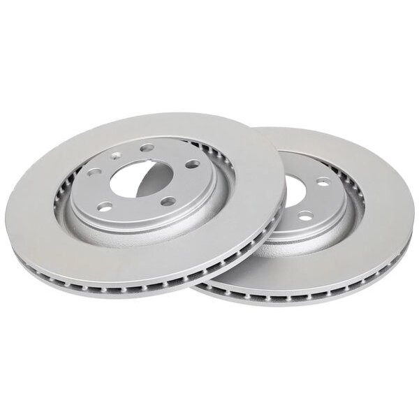 2 brake discs ventilated Ø 300 mm 22 mm A.B.S. for AUDI A4 and others