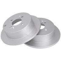 2 brake discs full Ø 262 mm 10 mm A.B.S. for...