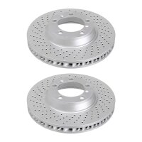 2 brake discs ventilated Ø 330 mm 34 mm A.B.S. for...