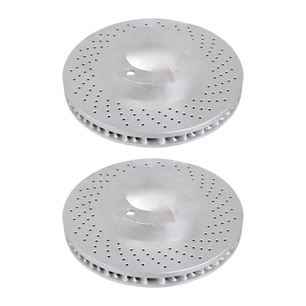 2 brake discs ventilated Ø 330 mm 34 mm A.B.S. for PORSCHE 911 and others