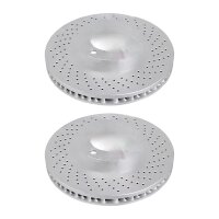 2 brake discs ventilated Ø 330 mm 34 mm A.B.S. for...